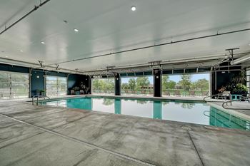 Indoor/outdoor pool - year round